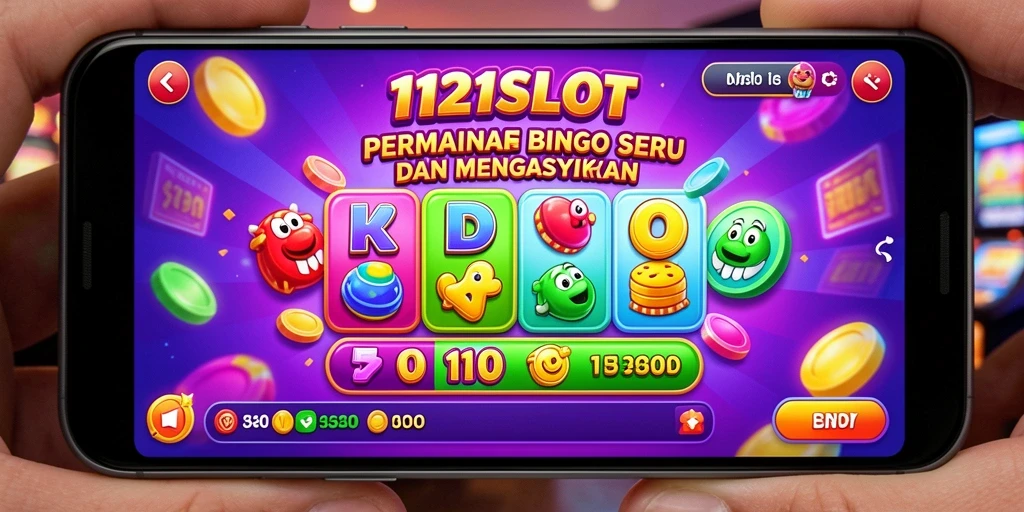 Screenshot menampilkan gameplay seru 1121SLOT Bingo.