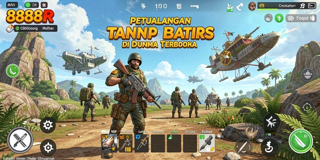 Pengalaman mendalam dalam permainan Open World 888R.