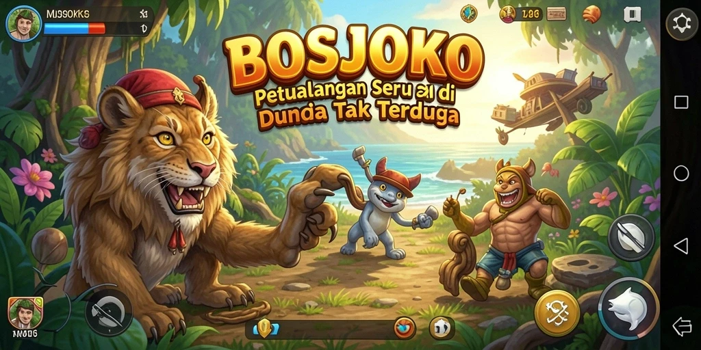 Screenshot gameplay <strong>BOSJOKO</strong> saat menjelajahi dunia penuh petualangan.