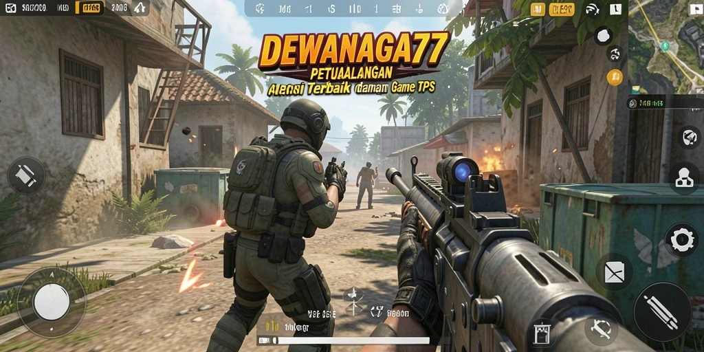 Tampilan gameplay DEWANAGA77 yang menegangkan di medan perang.