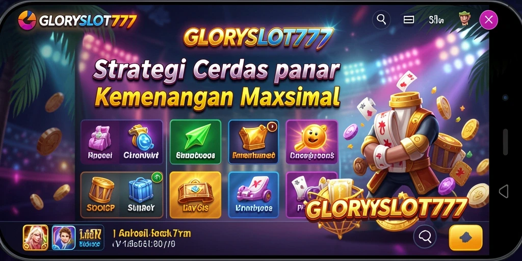 Tampilan gameplay GLORYSLOT777 yang menarik dan menantang.