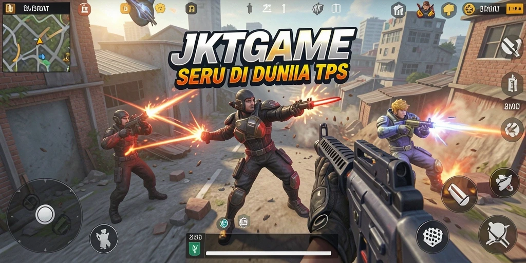 Gameplay menegangkan dengan grafis mengagumkan di JKTGAME.