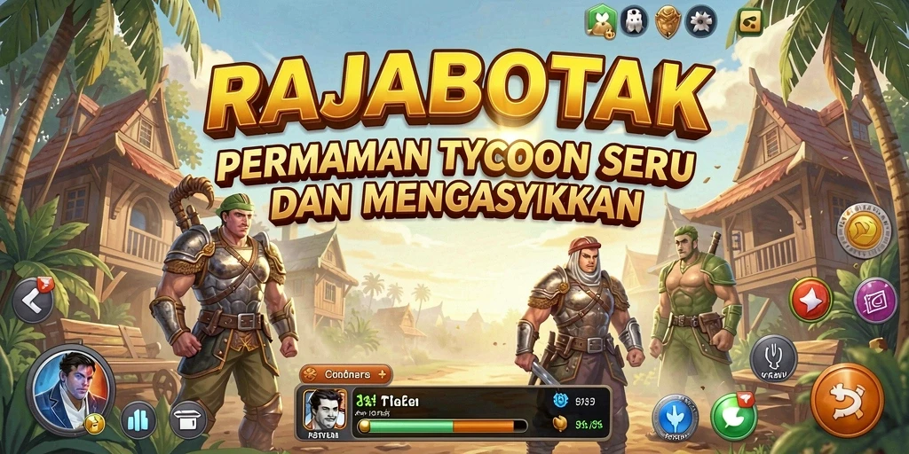 Tangkapan layar RAJABOTAK menampilkan suasana permainan Tycoon yang dinamis dan menarik.