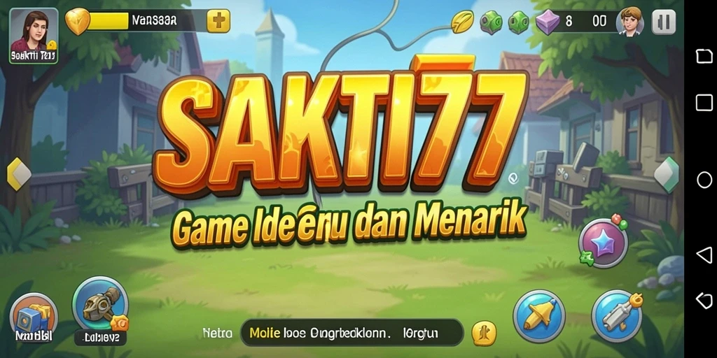 Tampilan gameplay SAKTI77 yang menawan dan menyenangkan.