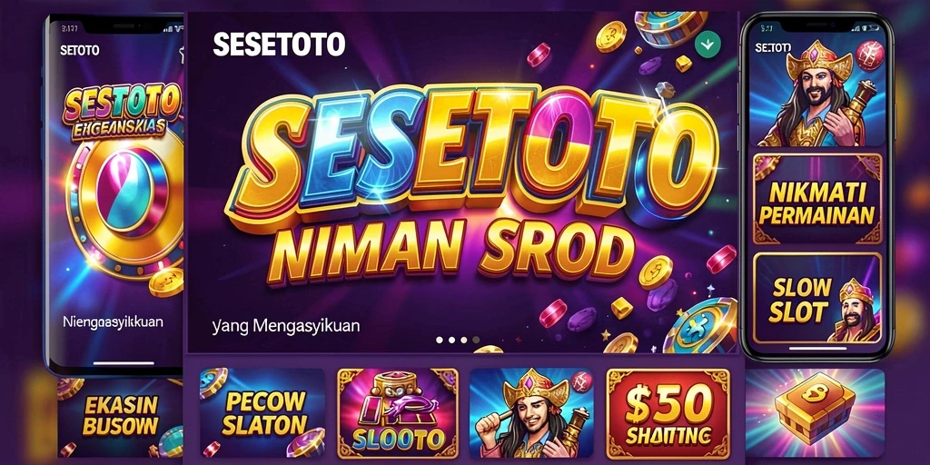 Tampilan gameplay SESETOTO dengan grafis yang menawan dan fitur menarik.