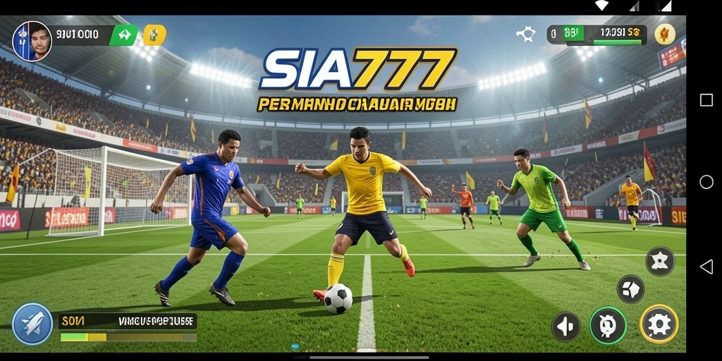 Screenshot utama SIA777 menampilkan gameplay yang seru dan interaktif.