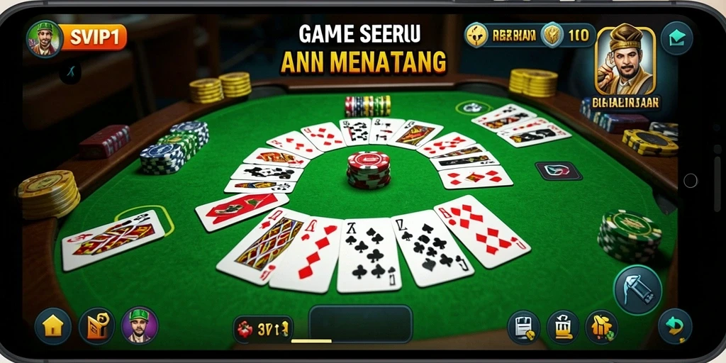 Tampilan gameplay yang seru dan interaktif di SVIP1.
