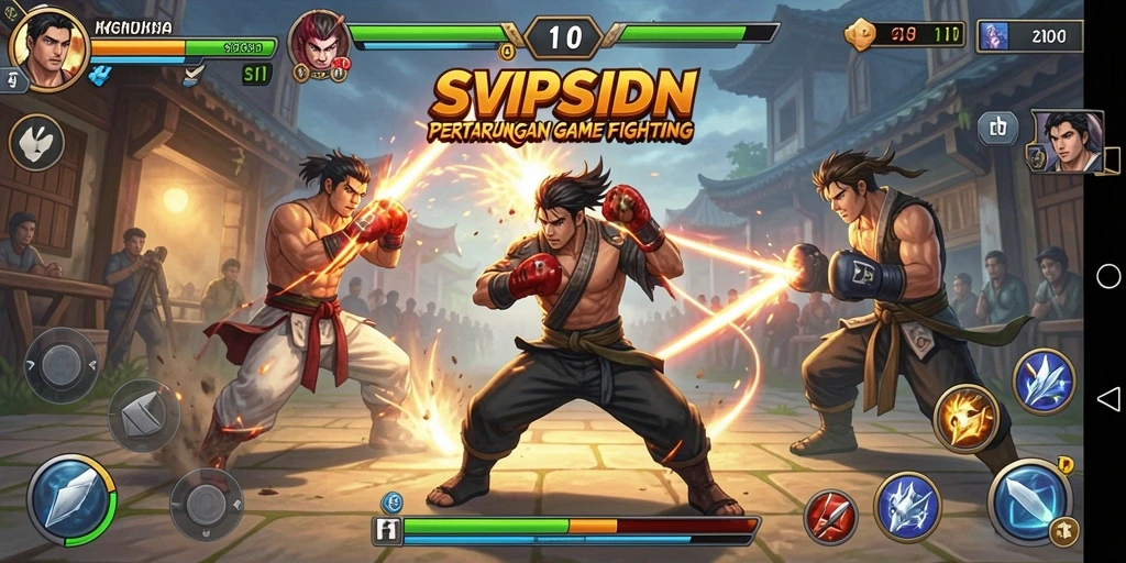 Tangkapan layar gameplay mendebarkan dari SVIPSIDN.