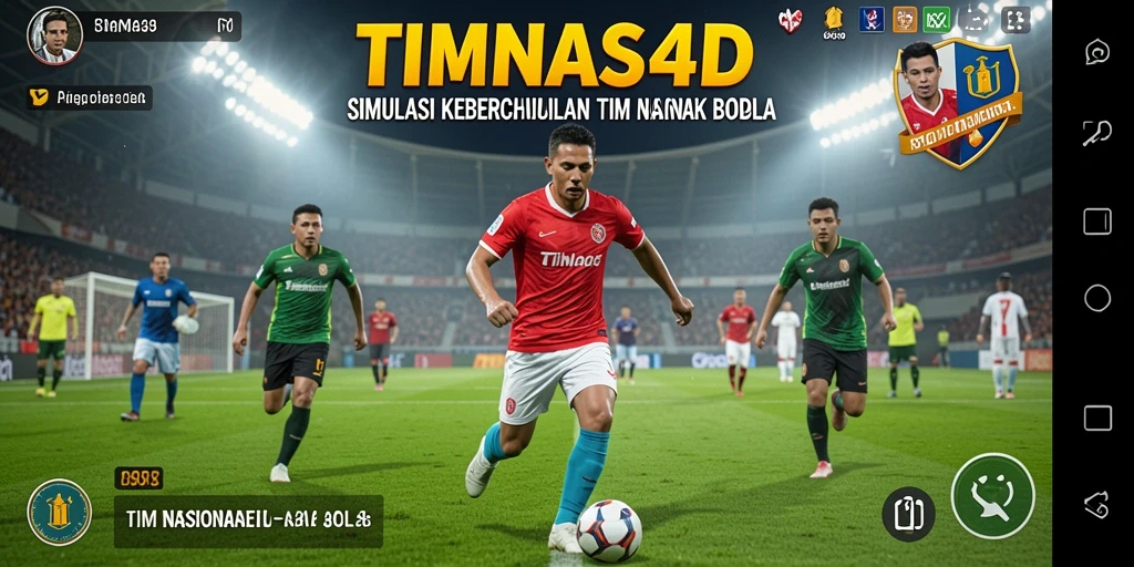 Gameplay yang menarik dalam simulasi sepak bola TIMNAS4D.