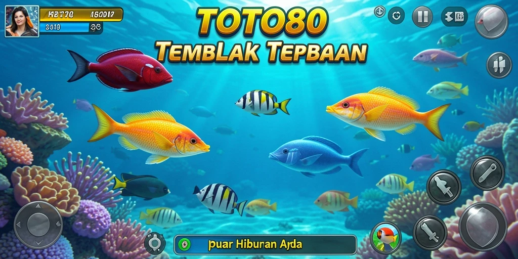 Gameplay seru menembak ikan dengan grafis menakjubkan.