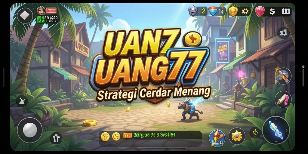 Tangkapan layar gameplay UANG77 menampilkan strategi mendebarkan dan aksi seru.