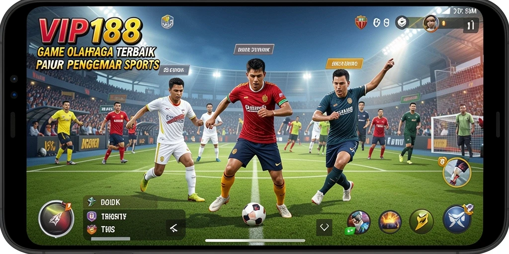Screenshot gameplay VIP188 yang menunjukkan aksi olahraga yang seru.
